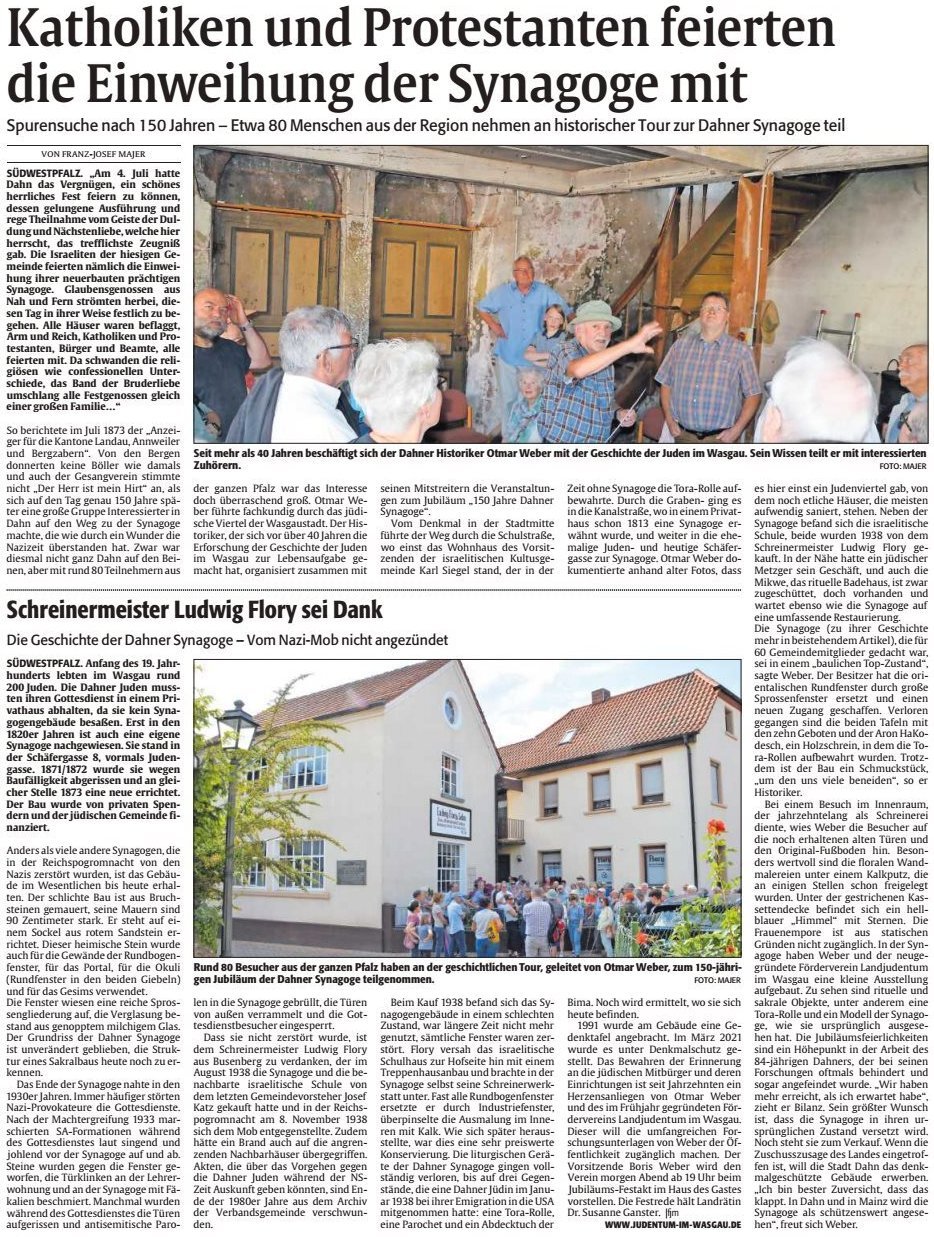 Arbeitskreis Judentum im Wasgau
